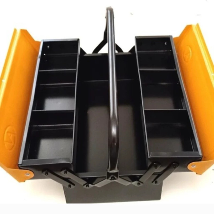 جعبه ابزار فلزی وفایی 40 سانت 2 طبقه مدل av 402 . مناسب هدیه روز مرد و تولد (ارسال از ابزار حسین 24)