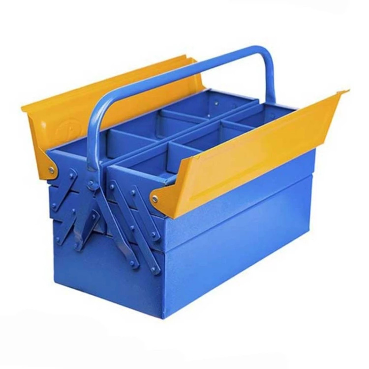 جعبه ابزار فلزی وفایی 40 سانت 3 طبقه مدل av 403 . مناسب هدیه روز مرد و تولد (ارسال از ابزار حسین 24)