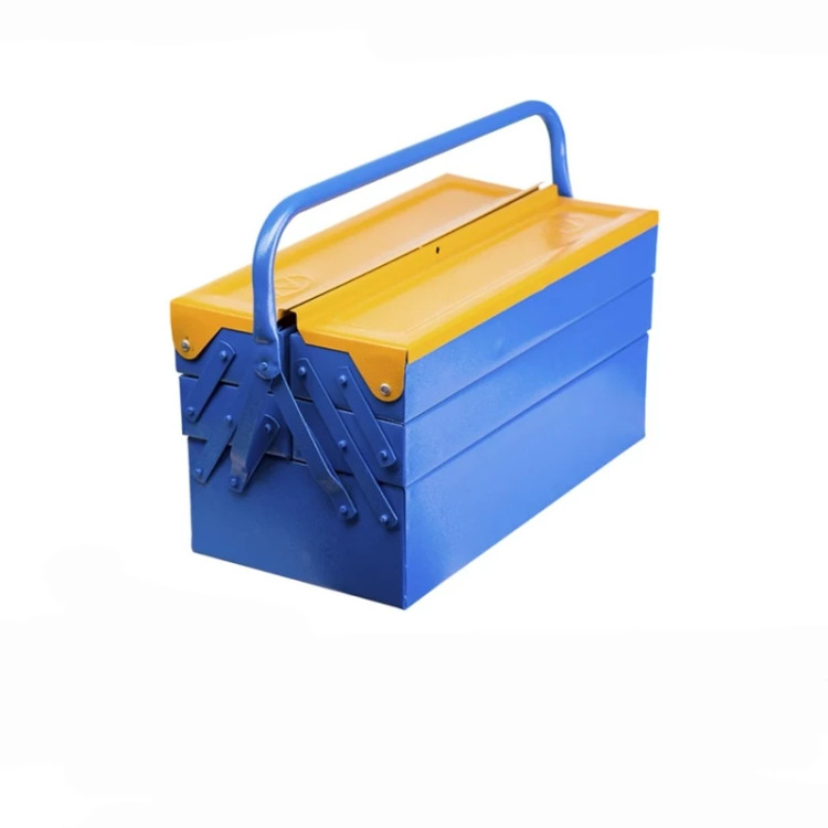 جعبه ابزار فلزی وفایی 40 سانت 3 طبقه مدل av 403 . مناسب هدیه روز مرد و تولد (ارسال از ابزار حسین 24)