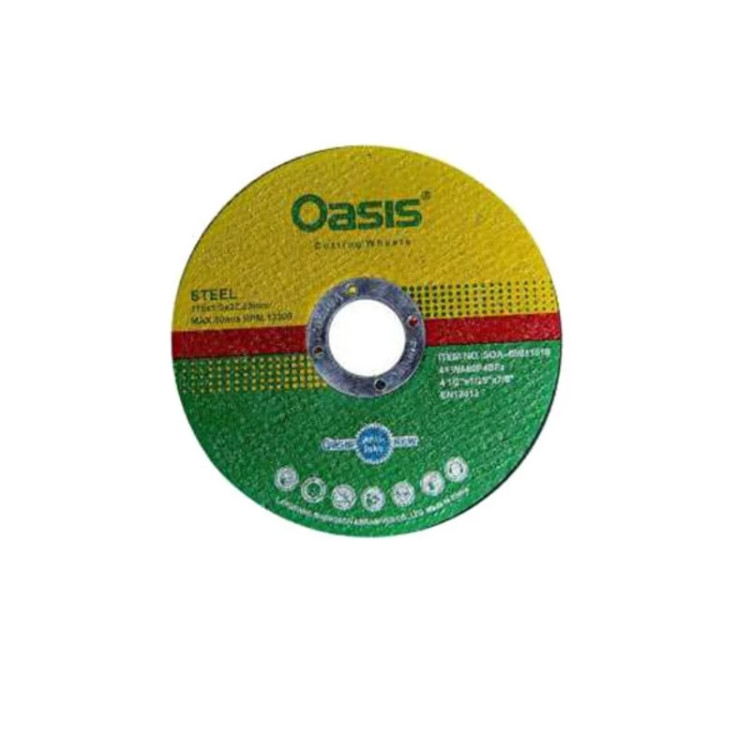 سنگ برش استیل بر آهن مینی 115 در 1 میلیمتر اوسیس oasis (ارسال از ابزار حسین 24)