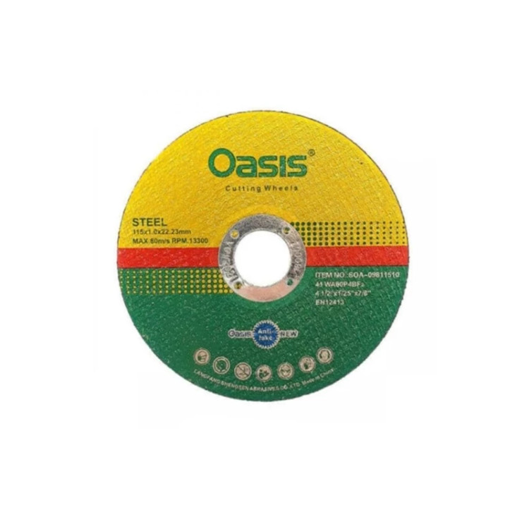 سنگ برش استیل بر آهن مینی 115 در 1 میلیمتر اوسیس oasis (ارسال از ابزار حسین 24)