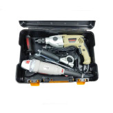 جعبه دریل و مینی فرز بزرگ مهر mehr . کیف ابزار پلاستیکی bmc سایز 150 . 320 . 430 mm