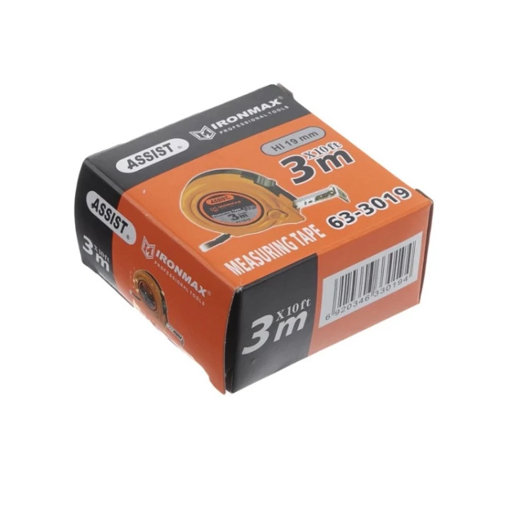 متر 3 متری نشکن مدل 63 - 3019 آسیست assist (ارسال از ابزار حسین 24)