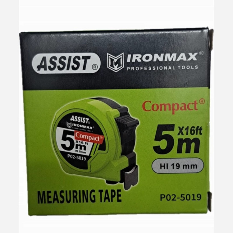 متر 5 متری نشکن مدل P02 آسیست p 02 5019 assist (ارسال از ابزار حسین 24)