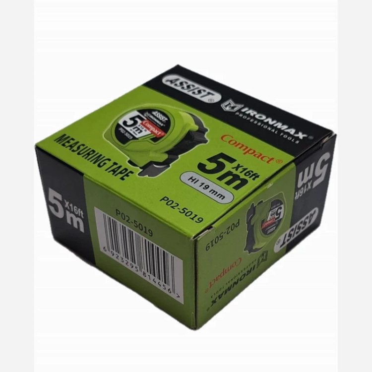 متر 5 متری نشکن مدل P02 آسیست p 02 5019 assist (ارسال از ابزار حسین 24)