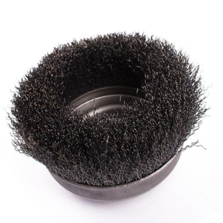 برس فرچه سیمی مینی فرز سایز 75 کاسه ای افشان سیم فولادی - کربلایی - 3 ستاره (ارسال از ابزار حسین 24)