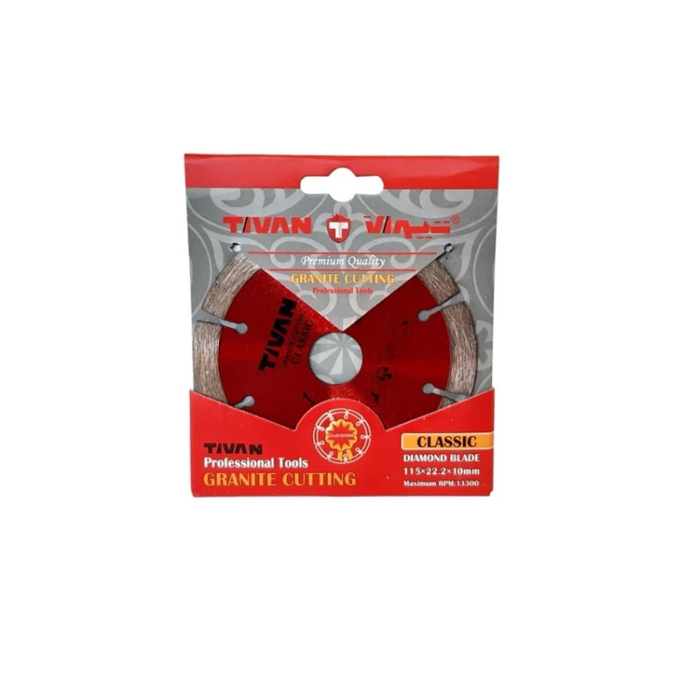 تیغ صفحه گرانیت بر 115 mm تیوان tivan (ارسال از ابزار حسین 24)