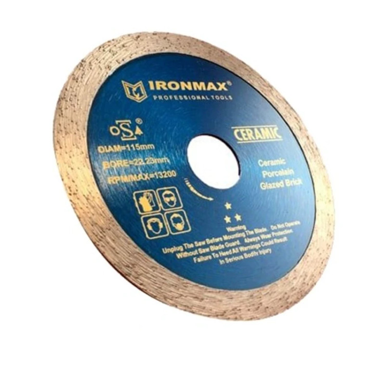 تیغ سرامیک بر 115 میلی متری آیرون مکس ironmax (ارسال از ابزار حسین 24)