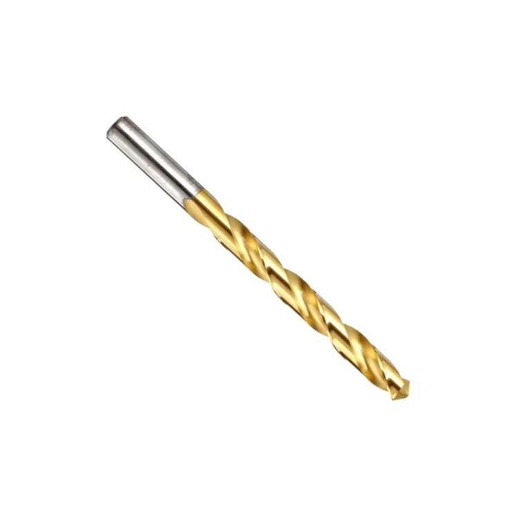 مته آهن طلایی چینی نمره 4.5 مخصوص سوراخ کاری چوب و فلز (بسته بندی تکی) (ارسال از ابزار حسین 24)