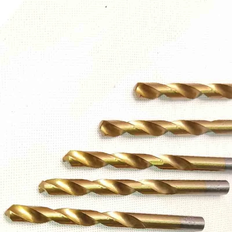 مته آهن طلایی چینی نمره 3.5 مخصوص سوراخ کاری چوب و فلز (بسته بندی تکی) (ارسال از ابزار حسین 24)