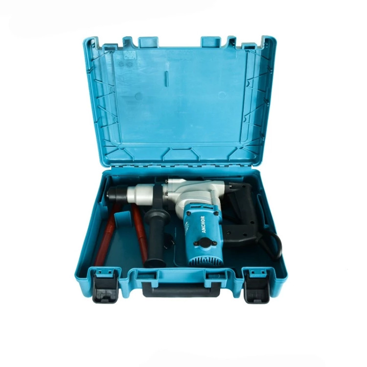 دریل بتن کن دو حالته مدل r7 پی ام 950 وات چهار شیار با گارانتی pm