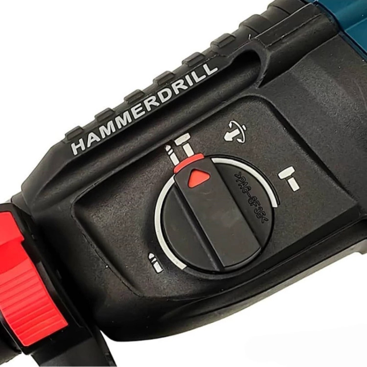 دریل بتن کن سه حالته مدل 11253 پی ام 26 میلی متری 800 وات 3 کیلویی چهار شیار با 12 ماه گارانتی p m (ارسال از ابزار حسین 24)