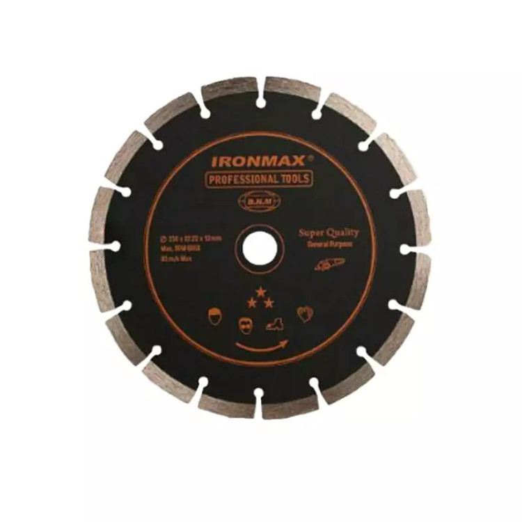 تیغ صفحه گرانیت بر 230 mm آیرونمکس ironmax (ارسال از ابزار حسین 24)