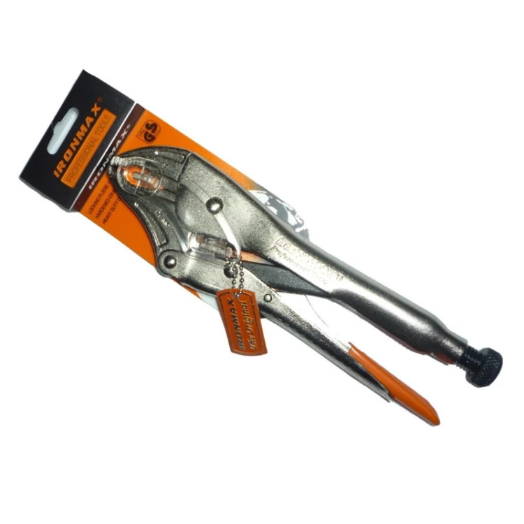 انبر قفلی سایز 10 چینی آیرونمکس مدل 0210 ironmax (ارسال از ابزار حسین 24)