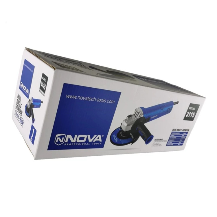 مینی فرز 950 وات مدل 3115 با گارانتی نوا nova نووا (ارسال از ابزار حسین 24)