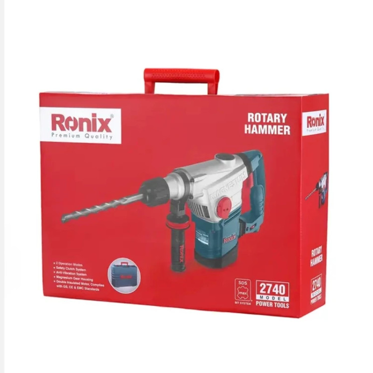 بتن کن 40 میلیمتری 5 شیار 1250 وات 7 کیلویی 2740 رونیکس (ارسال از ابزار حسین 24)