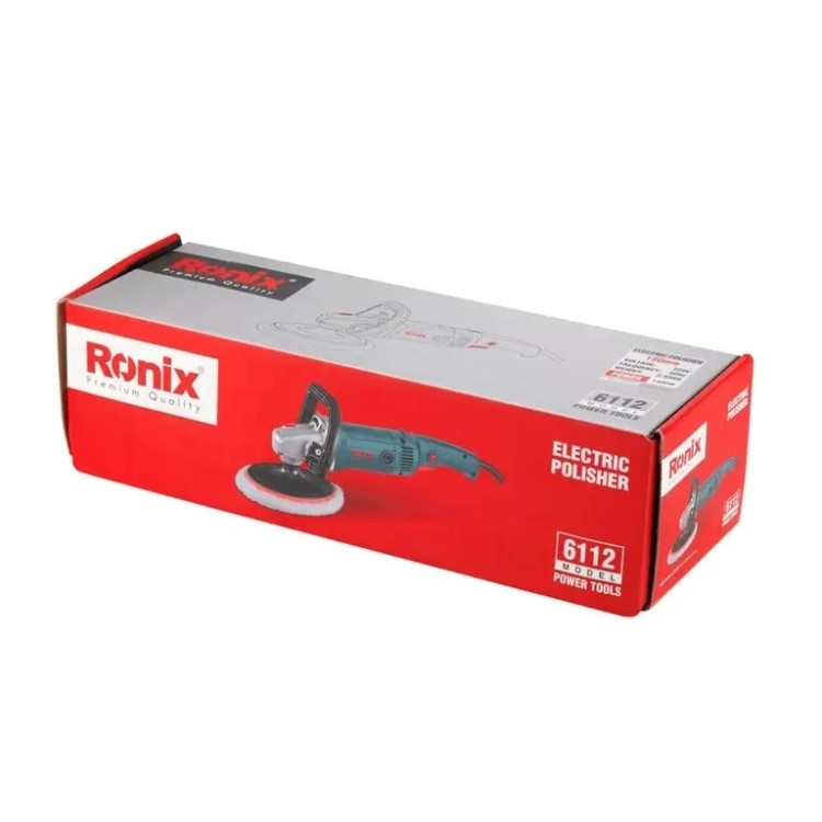 دستگاه پولیش 6112 دیمردار رونیکس 1400 وات با گارانتی ronix