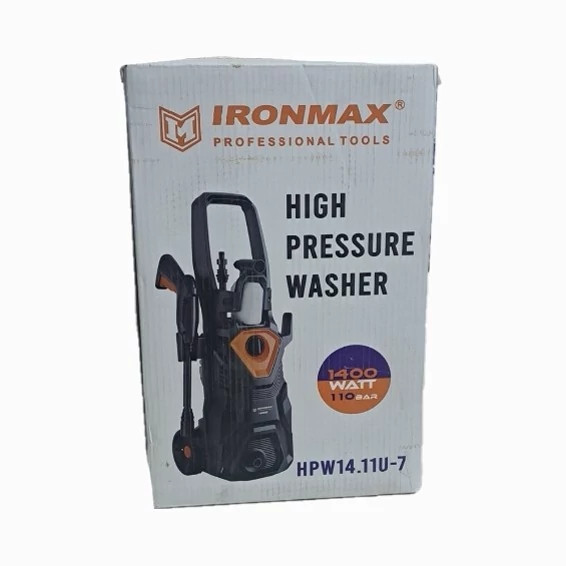 کارواش 110 بار یونیورسال جدید آیرونمکس HPW14-11U-7 با گارانتی ironmax (ارسال از ابزار حسین 24)