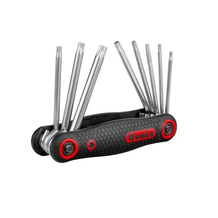 آچار آلن ستاره ای مدل 2021 چاقویی رونیکس مجموعه 8 عددی (ارسال از ابزار حسین 24)