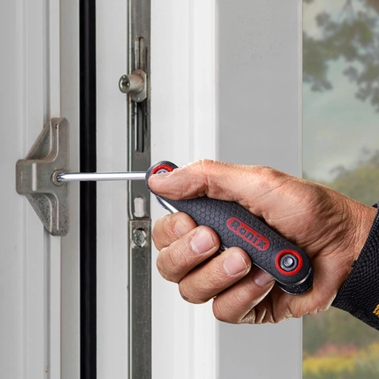 آچار آلن ستاره ای مدل 2021 چاقویی رونیکس مجموعه 8 عددی (ارسال از ابزار حسین 24)