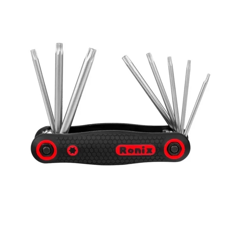 آچار آلن ستاره ای مدل 2021 چاقویی رونیکس مجموعه 8 عددی (ارسال از ابزار حسین 24)