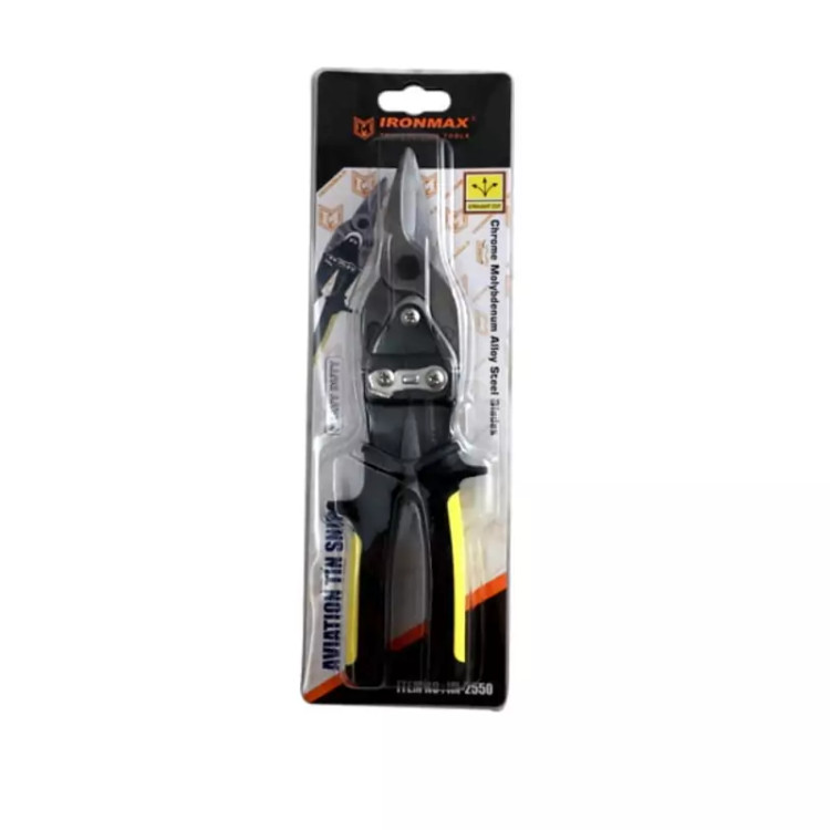 قیچی ورق بر مستقیم بر 2550 دسته TPR آیرون مکس ironmax (ارسال از ابزار حسین 24)
