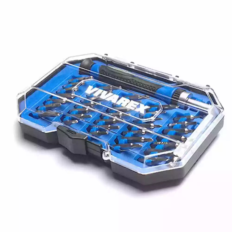 مجموعه ست 37 پارچه پیچ گوشتی و بیت ویوارکس مدل VR3765 - SD