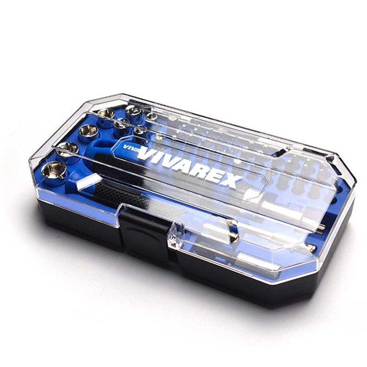 مجموعه ست 55 پارچه ست نوک پیچ گوشتی و بکس ویوارکس مدل VR5565 - SD