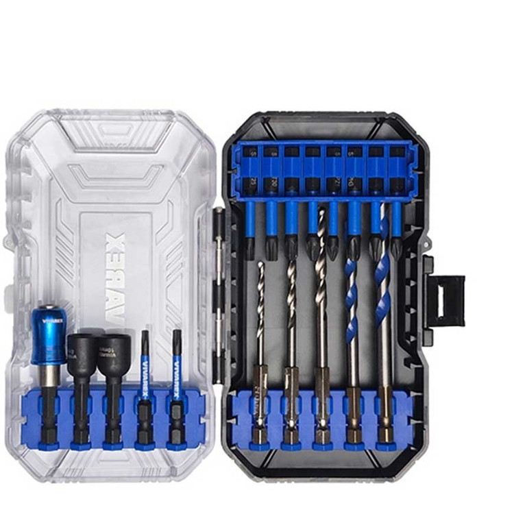 مجموعه 18 پارچه ست نوک پیچ گوشتی و مته ویوارکس مدل VR1865 - SD