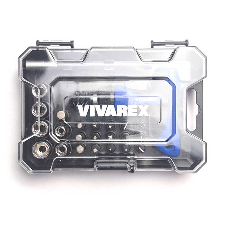 مجموعه ست 24 پارچه پیچ گوشتی و بیت ویوارکس مدل VR2465 - SD