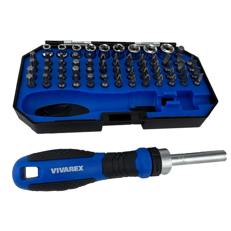 مجموعه 63 پارچه ست پیچ گوشتی و بکس و بیت ویوارکس مدل VR6365 - SD - مناسب هدیه تولد و کادو روز مرد