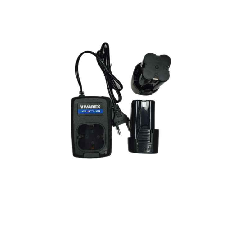 دریل پیچ گوشتی شارژی 16.8 ولت با لوازم ویوارکس چکشی . براش لس . سه نظام فلزی . ترکمتر دار 2 باتری VR1610 (ارسال از ابزارحسین 24) کپی