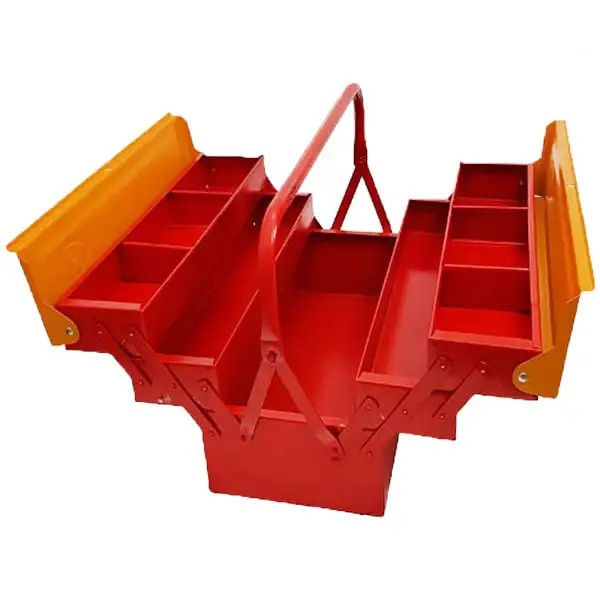 جعبه ابزار فلزی وفایی 40 سانت 3 طبقه مدل av 403 . مناسب هدیه روز مرد و تولد (ارسال از ابزار حسین 24)