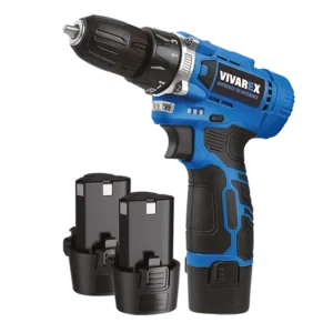 دریل پیچ گوشتی شارژی و پیچ بند ترکمتردار VR1215V-2B دوباطری 12 ولت ویوارکس (ارسال از ابزار حسین ۲۴)